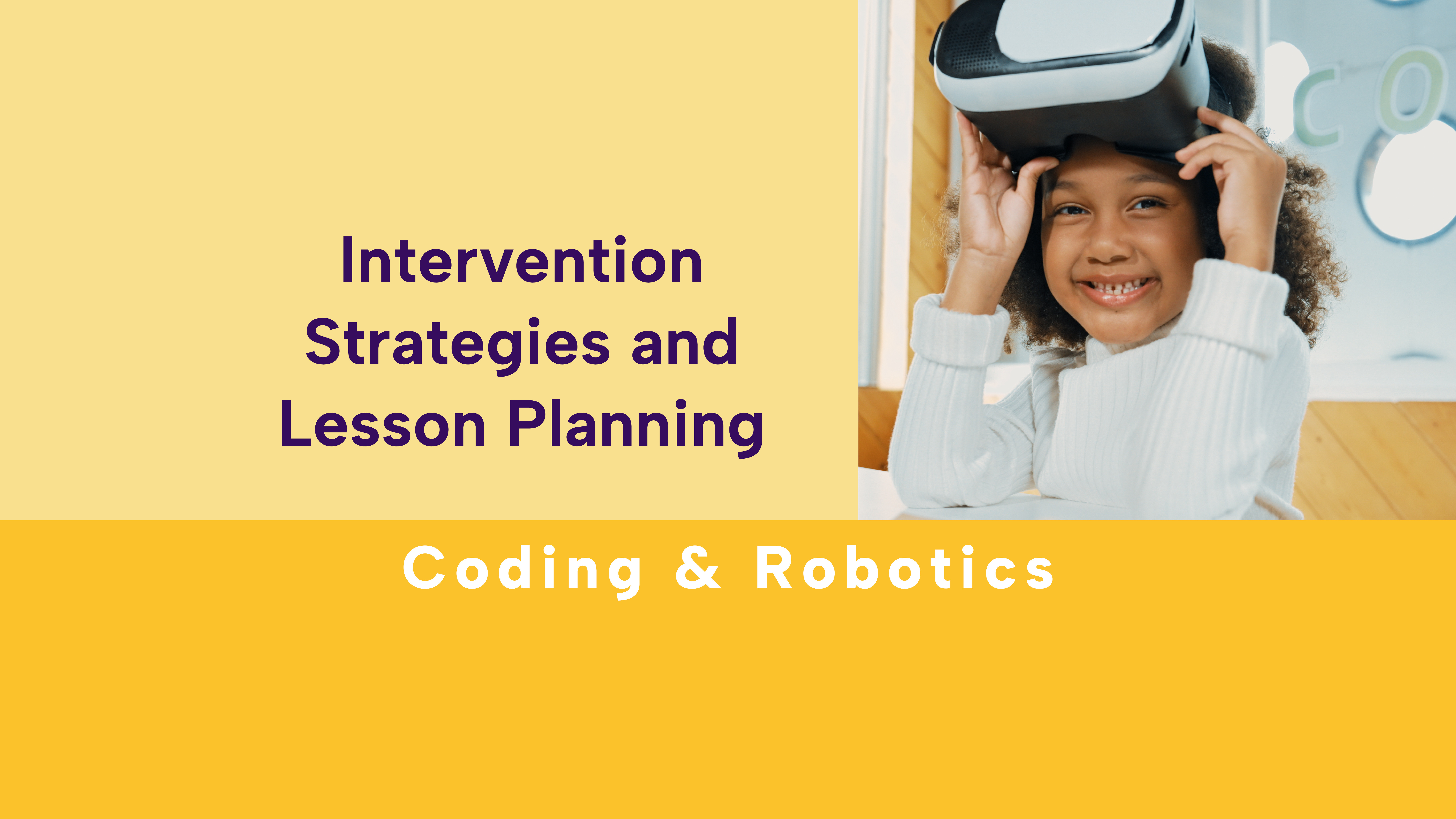 Intervention Strategies and Lesson Planning